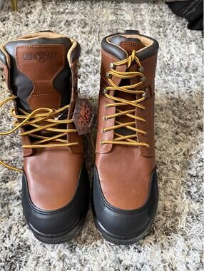 Iron Age safety toe boots